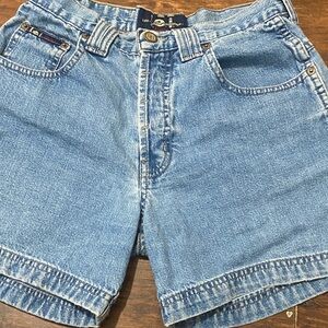 Levi Light Blue Denim Shorts